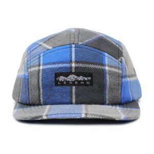 Legend Durango Camper Hat - Blue Plaid